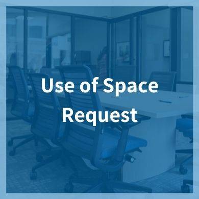 Click on this image to find information about photography use of space requests as well as the online request form